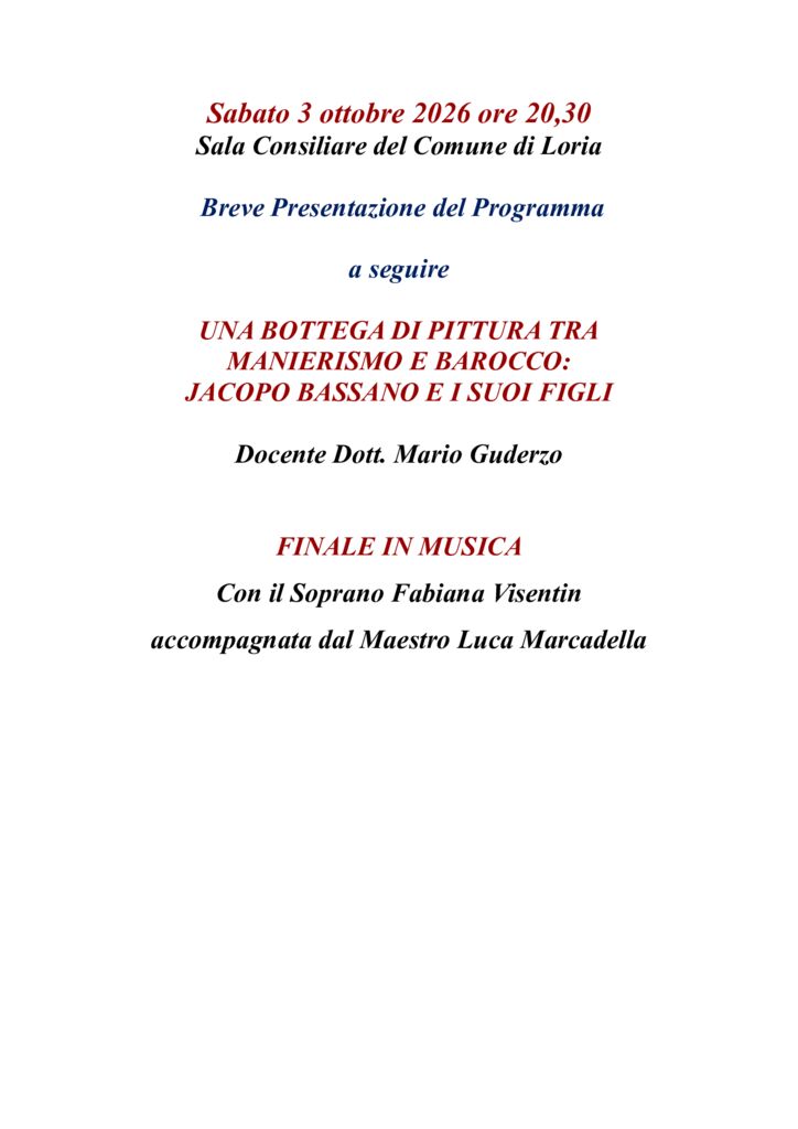thumbnail of Serata di apertura